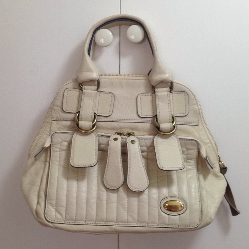 Chloé White/Creme Handbag